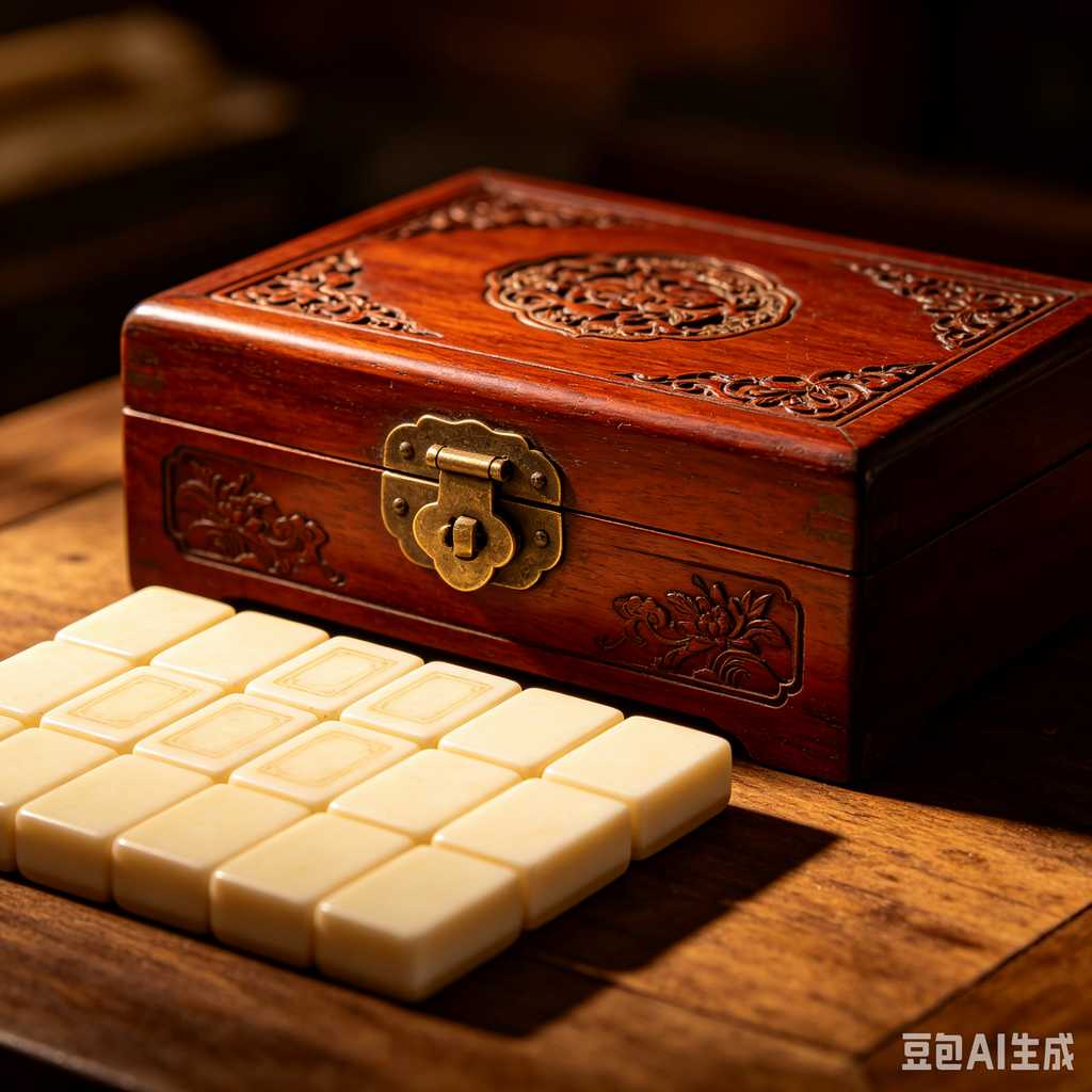 high end travel mahjong set