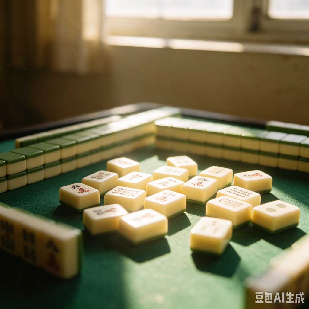 large print mahjong set